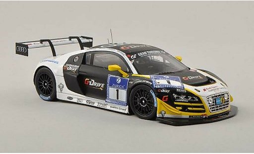 Audi R8 lms 1/43 Spark Ultra No.1 G-Drive Racing by Phoenix 24h Nurburgring 2013 /M.Winkelhock coche miniatura
