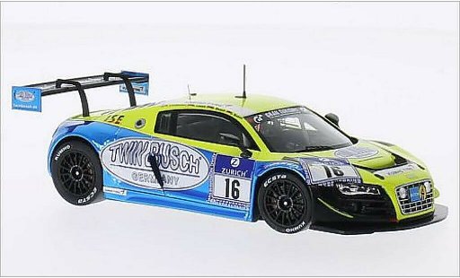 Audi R8 lms 1/43 Spark Ultra No.16 Twinbusch 24h Nurburgring 2014 /S.Landmann coche miniatura