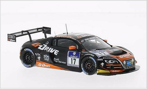 Audi R8 lms 1/43 Spark Ultra No.17 G-Drive Racing 24h Nurburgring 2014 /N.Muller coche miniatura