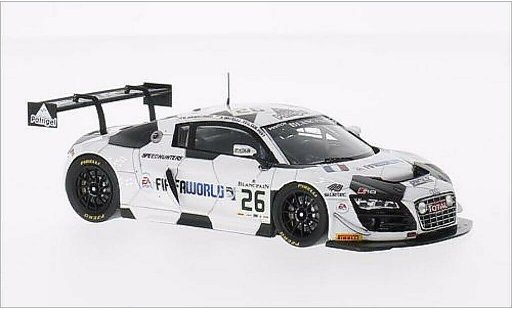 Audi R8 lms 1/43 Spark Ultra No.26 Sainteloc Racing 24h Spa 2014 /G.Guilvert coche miniatura