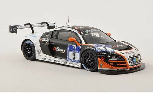 Audi R8 lms 1/43 Spark Ultra No.3 G-Drive Racing by Phoenix 24h Nurburgring 2013 /R.Rusinov coche miniatura