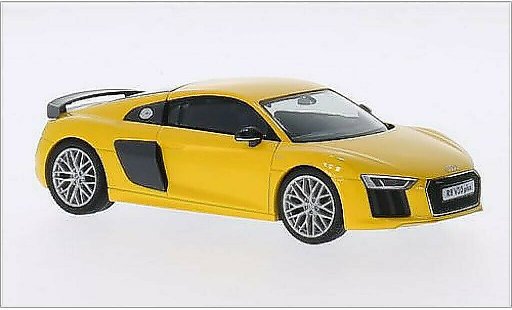 Audi R8 v10 plus 1/43 Herpa amarillo coche miniatura