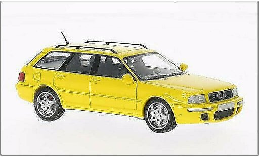 Audi RS2 avant 1/43 Neo amarillo 1994 coche miniatura
