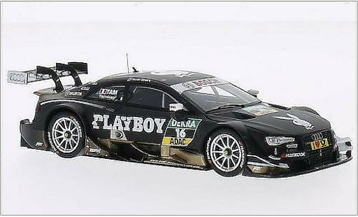 Audi RS5 dtm 1/43 Spark No.16 Sport Team Abt Playboy 2014 coche miniatura
