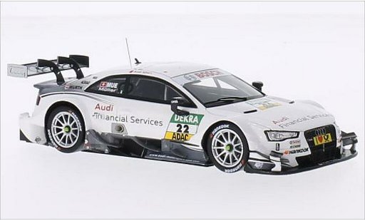 Audi RS5 dtm 1/43 Spark No.22 Sport Team Rosberg Financial Services 2014 coche miniatura