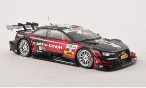 Audi RS5 dtm 1/43 Spark No.5 Playboy Sport Team Rosberg Saison 2013 coche miniatura