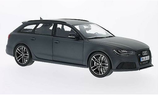 Audi RS6 avant 1/18 Minichamps mate-gris coche miniatura