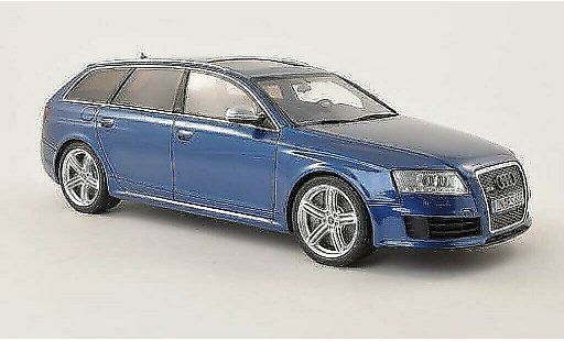 Audi RS6 avant 1/18 Ottomobile (C6) azul 2008 coche miniatura