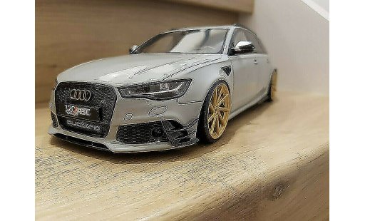 Audi RS6 r abt 1/18 GT Spirit C6 Avant V10 TFSI gris coche miniatura