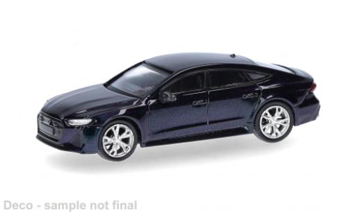 Audi RS7 1/87 Micro City 87 blau 1:87
