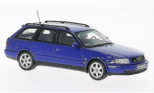 Audi S6 avant 1/43 Spark plus azul coche miniatura