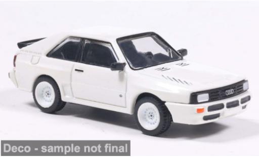 Coche miniatura Audi Sport Quattro Sport quattro weiss 1981 1/87 Brekina