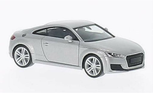 Audi TT coupe 1/87 Herpa (8S) gris-gris 2014 coche miniatura