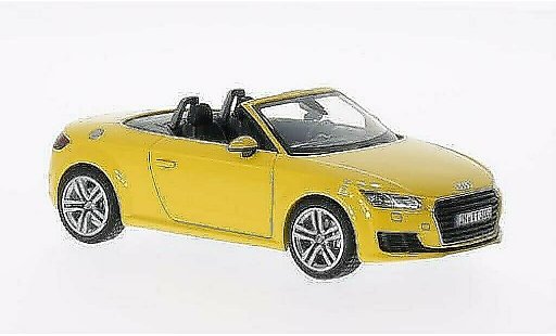 Audi TT roadster 1/43 Kyosho (8S) amarillo 2014 coche miniatura