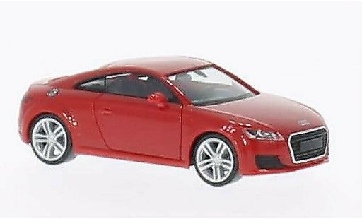 Audi TT coupe 1/87 Herpa (8S) rojo 2014 coche miniatura