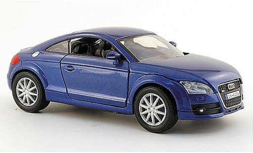 Audi TT coupe 1/24 Motormax azul 2006 coche miniatura