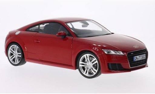 Audi TT coupe 1/18 Minichamps rojo 2014 coche miniatura