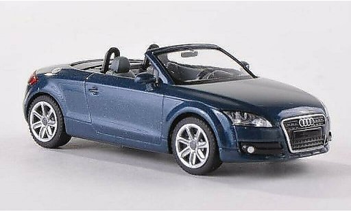 Audi TT roadster 1/87 Wiking (8J) azul 2007 coche miniatura