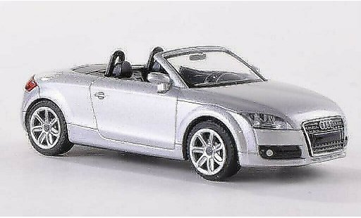 Audi TT roadster 1/87 Wiking (8J) gris 2007 coche miniatura