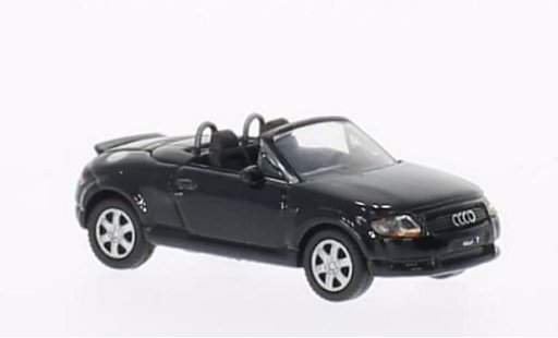Audi TT roadster 1/87 Welly negro coche miniatura