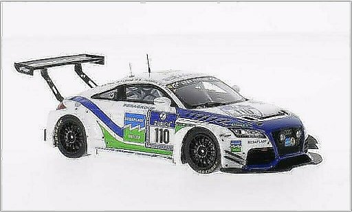 Audi TT rs 1/43 Spark No.110 Besaplast Racing Team 24h Nurburgring 2014 /K.Thiim coche miniatura