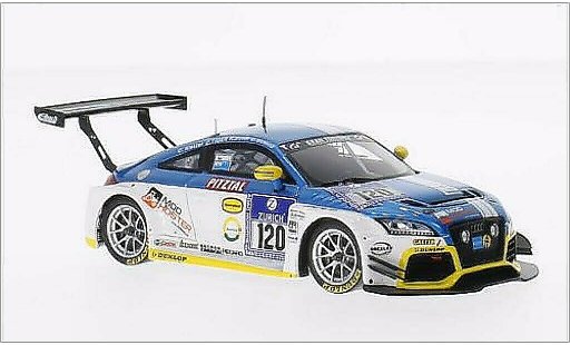 Audi TT rs 1/43 Spark No.120 LMS Engineering 24h Nurburgring 2014 /Tiger coche miniatura