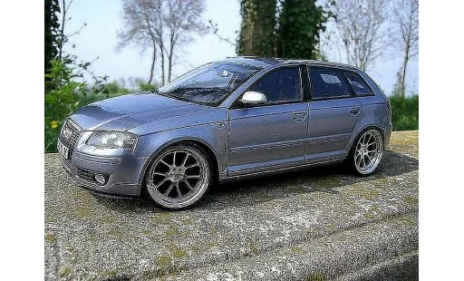 Audi A3 1.8t quattro 1/18 kyosho 3.2 turbo coche miniatura