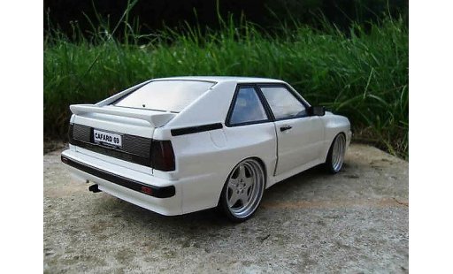 Audi Sport Quattro coupe 1/18 Autoart blanco jantes amg en 17 pouces entierement en alu coche miniatura