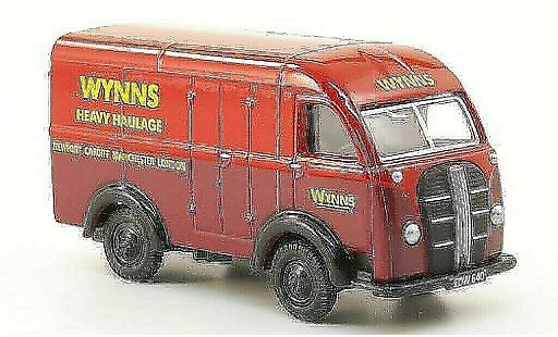 Austin K8 utilitaire 1/76 Oxford Threeway Van Wynns Heavy Haulage coche miniatura