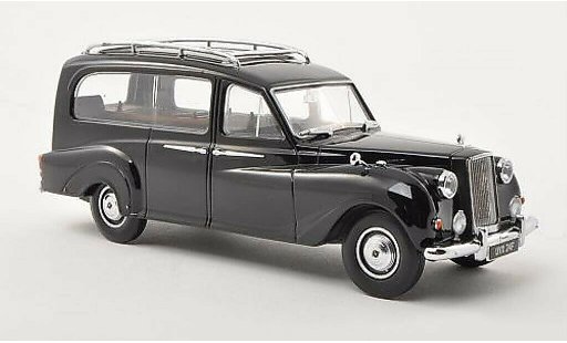 Austin Princess corbillard 1/43 Oxford DM4 Hearse negro coche miniatura