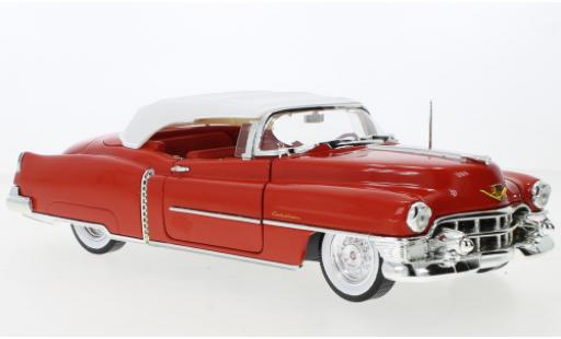 Coche miniatura Cadillac Eldorado 1/18 Auto World rojo/blanco 1953 Cadillac Eldorado 1/18 Auto World rojo/blanco 1953 coche miniatura