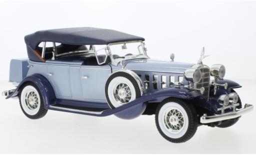 Coche miniatura Cadillac V16 1/18 Auto World Sports Phaeton metallise azul clair/azul foncé 1932 Cadillac V16 1/18 Auto World Sports Phaeton metallise azul clair/azul foncé 1932 coche miniatura