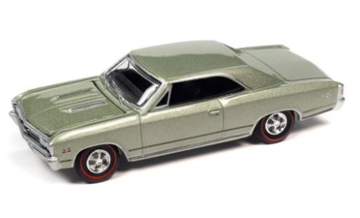 Coche miniatura Chevrolet Chevelle 1/64 Auto World SS 396 metallise la chaux 1967 Chevrolet Chevelle 1/64 Auto World SS 396 metallise la chaux 1967 coche miniatura