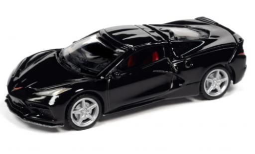 Coche miniatura Chevrolet Corvette 1/64 Auto World (C8) Stingray negro 2020 Chevrolet Corvette 1/64 Auto World (C8) Stingray negro 2020 coche miniatura