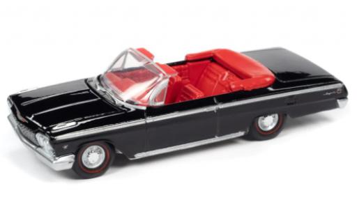 Coche miniatura Chevrolet Impala 1/64 Auto World SS 409 Cabriolet negro 1962 Chevrolet Impala 1/64 Auto World SS 409 Cabriolet negro 1962 coche miniatura