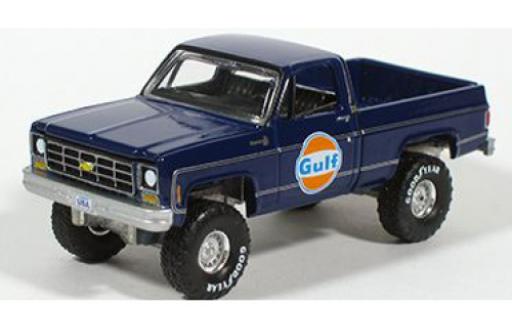 Chevrolet Silverado 1/64 Auto World K10 Gulf 1978 coche miniatura