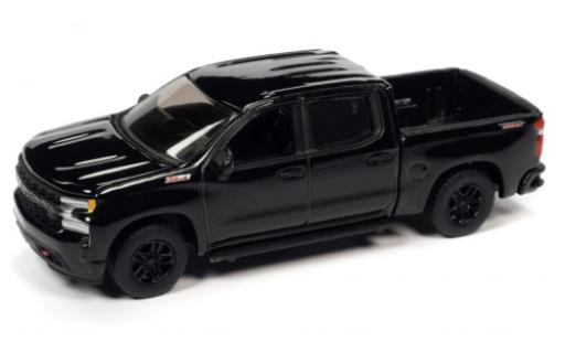 Chevrolet Silverado 1/64 Auto World ZL1 LT Trail Boss negro 2020 coche miniatura