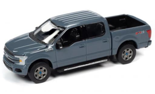 Coche miniatura Ford F-1 1/64 Auto World 50 Lariat gris 2019 Ford F-1 1/64 Auto World 50 Lariat gris 2019 coche miniatura
