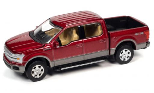 Coche miniatura Ford F-1 1/64 Auto World 50 Lariat metallise rouge foncé 2019 Ford F-1 1/64 Auto World 50 Lariat metallise rouge foncé 2019 coche miniatura