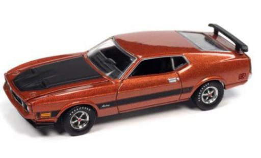 Coche miniatura Ford Mustang 1/64 Auto World Mach 1 le cuivre 1973 Ford Mustang 1/64 Auto World Mach 1 le cuivre 1973 coche miniatura
