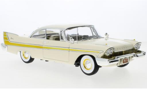 Coche miniatura Plymouth Fury 1/18 Auto World beige/gold 1957 Plymouth Fury 1/18 Auto World beige/gold 1957 coche miniatura