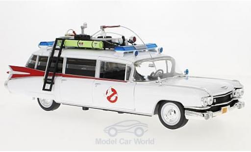 Coche miniatura Cadillac Ghostbusters 1/18 Auto World Ecto-1 blanco 1959 (ca. 1:21) Cadillac Ghostbusters 1/18 Auto World Ecto-1 blanco 1959 (ca. 1:21) coche miniatura