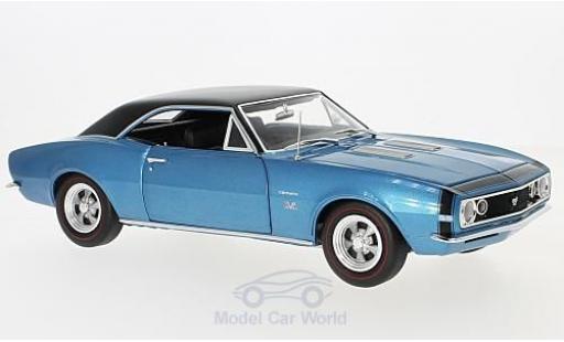 Coche miniatura Chevrolet Camaro SS 1/18 Auto World SS 427 Baldwin Motion metalico azul/negro 1967 Chevrolet Camaro SS 1/18 Auto World SS 427 Baldwin Motion metalico azul/negro 1967 coche miniatura