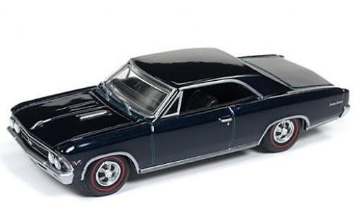 Coche miniatura Chevrolet Chevelle 1/64 Auto World SS 396 azul 1966 sans Vitrine Chevrolet Chevelle 1/64 Auto World SS 396 azul 1966 sans Vitrine coche miniatura