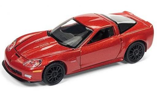 Coche miniatura Chevrolet Corvette 1/64 Auto World metalico naranja 2011 sans Vitrine Chevrolet Corvette 1/64 Auto World metalico naranja 2011 sans Vitrine coche miniatura