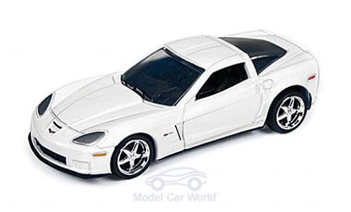 Coche miniatura Chevrolet Corvette C6 1/64 Auto World Z06 (C6) blanco 2012 Chevrolet Corvette C6 1/64 Auto World Z06 (C6) blanco 2012 coche miniatura