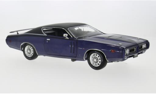 Dodge Charger 1/18 Auto World R/T metallise violett 1971 1:18 coche miniatura