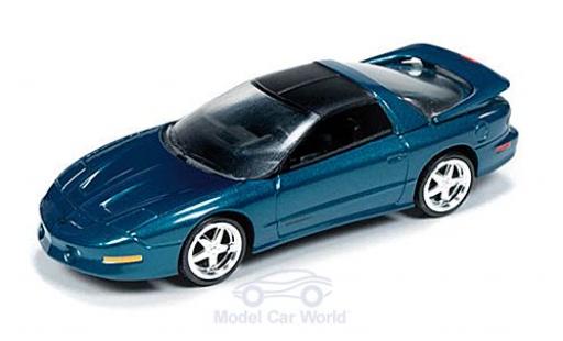 Coche miniatura Pontiac Firebird 1/64 Auto World T/A metalico verde/matt-negro 1993 Pontiac Firebird 1/64 Auto World T/A metalico verde/matt-negro 1993 coche miniatura