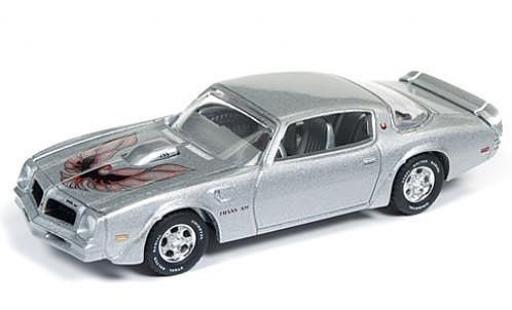 Coche miniatura Pontiac Firebird 1/64 Auto World Trans Am gris 1976 sans Vitrine Pontiac Firebird 1/64 Auto World Trans Am gris 1976 sans Vitrine coche miniatura