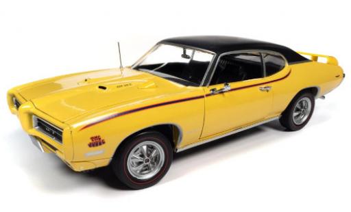 Coche miniatura Pontiac GTO 1/18 Auto World Judge amarillo/Dekor 1969 Pontiac GTO 1/18 Auto World Judge amarillo/Dekor 1969 coche miniatura